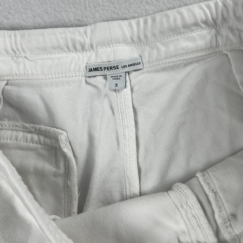 James Perse Women's Soft Drape Pants White Sz 3 / Large - Picture 6 of 10